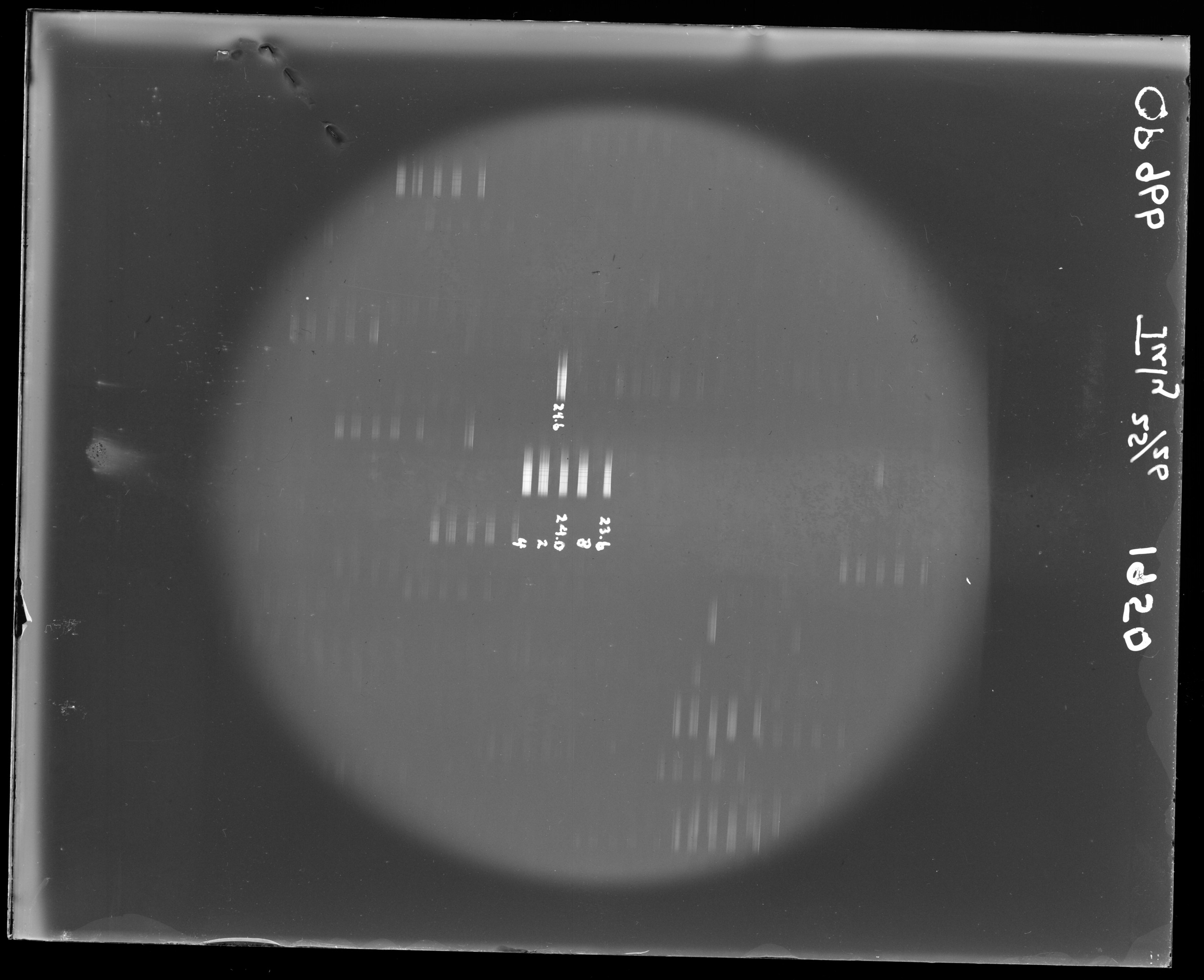 Original scan with candidate annotation selection in cyan