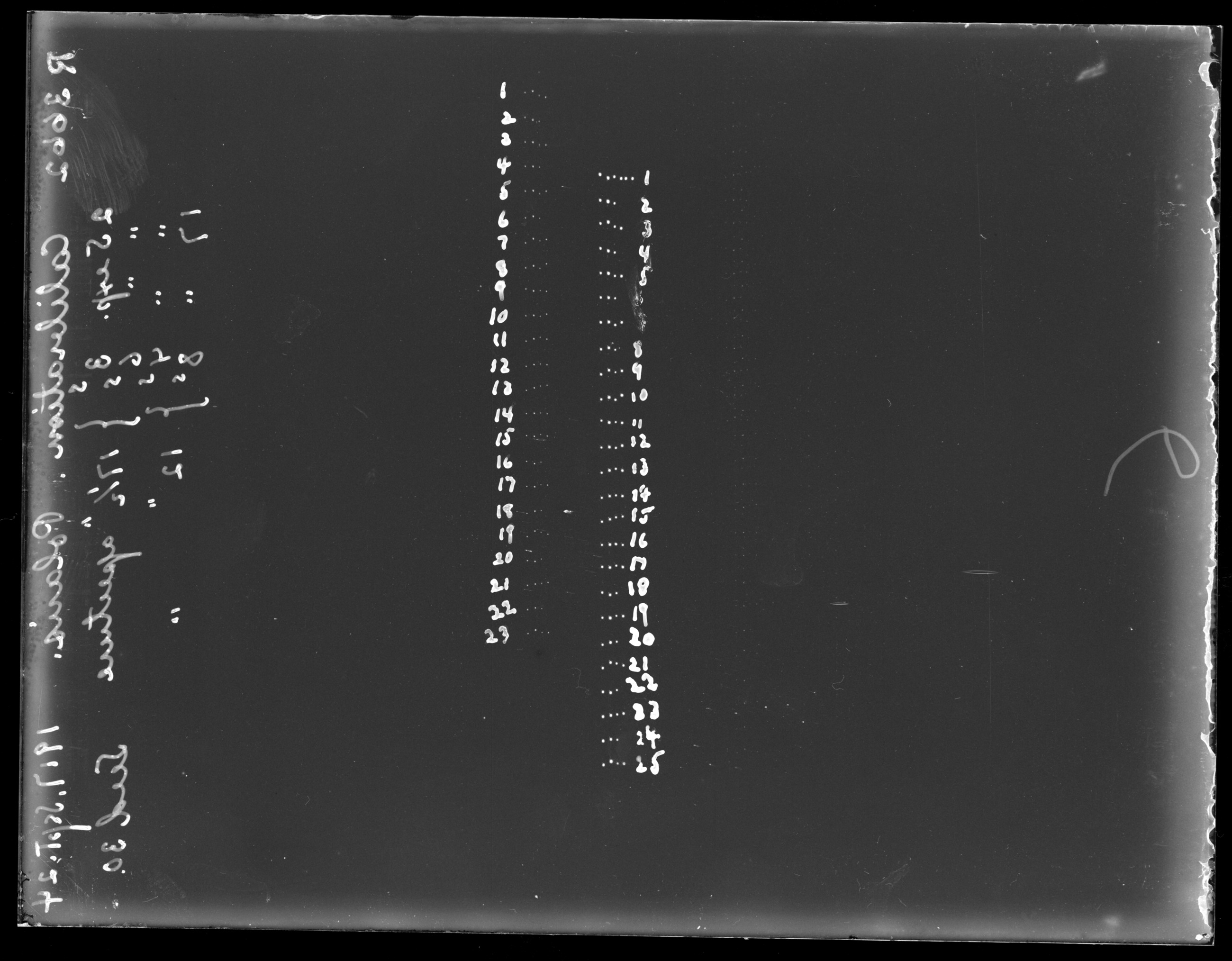 Original scan with candidate annotation selection in cyan