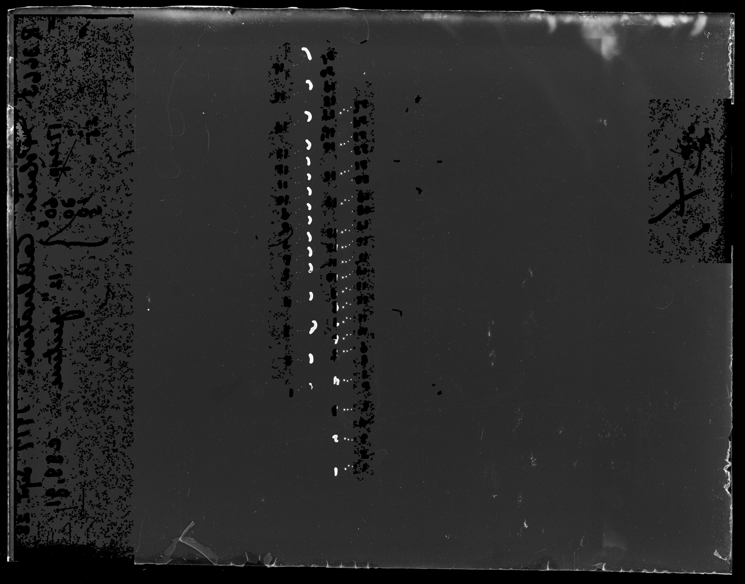Photographic remainder using expanded exclusion mask