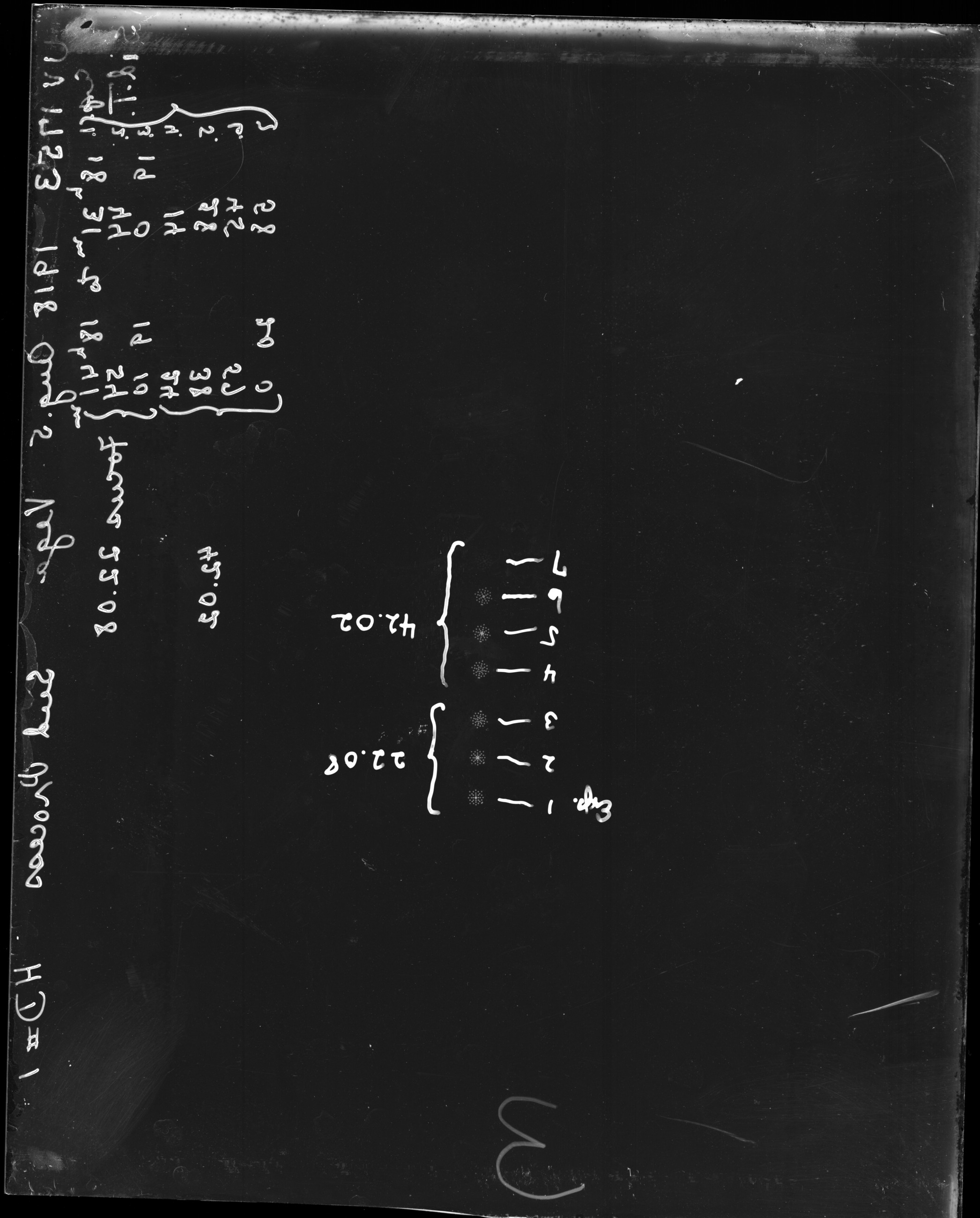 Original scan with candidate annotation selection in cyan