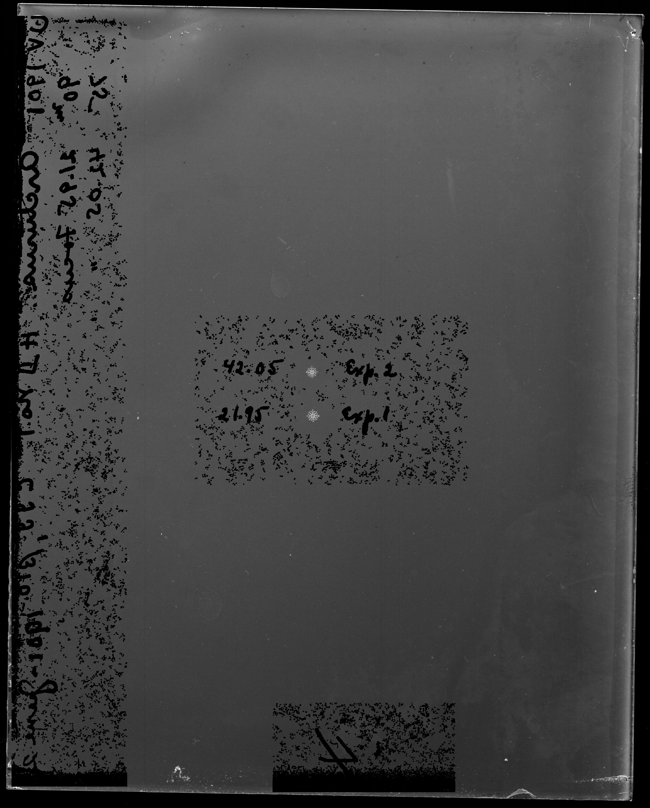 Photographic remainder using expanded exclusion mask