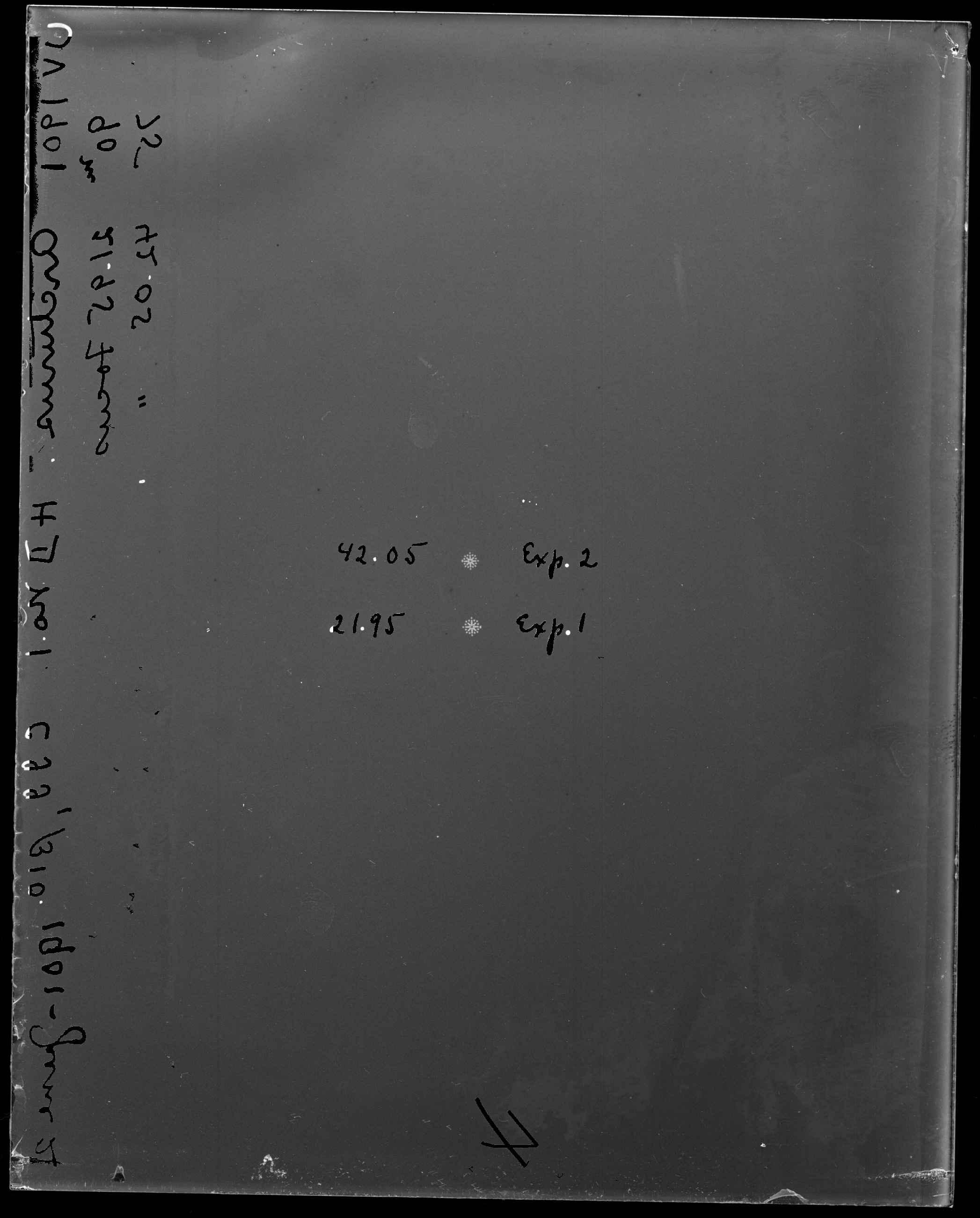Previous photographic remainder revealed at left