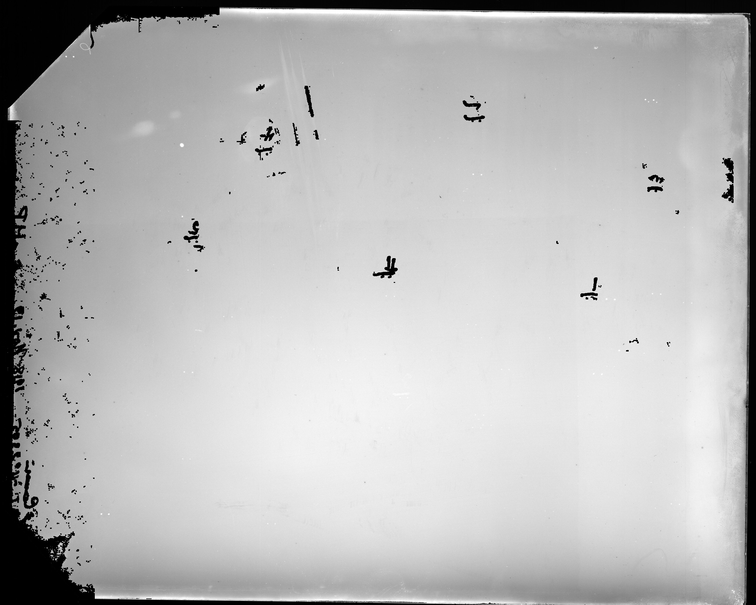 Photographic remainder using expanded exclusion mask