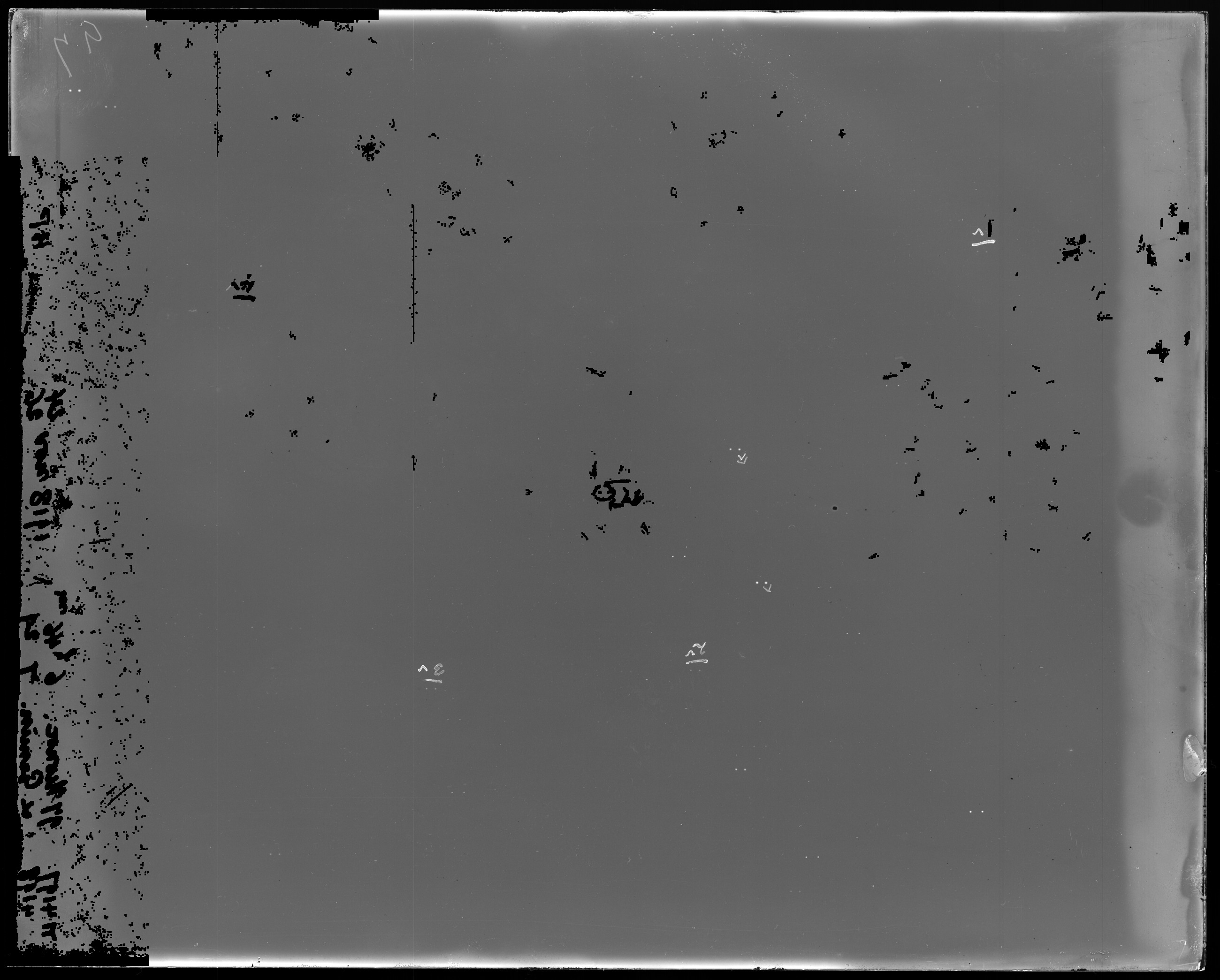 Photographic remainder using expanded exclusion mask