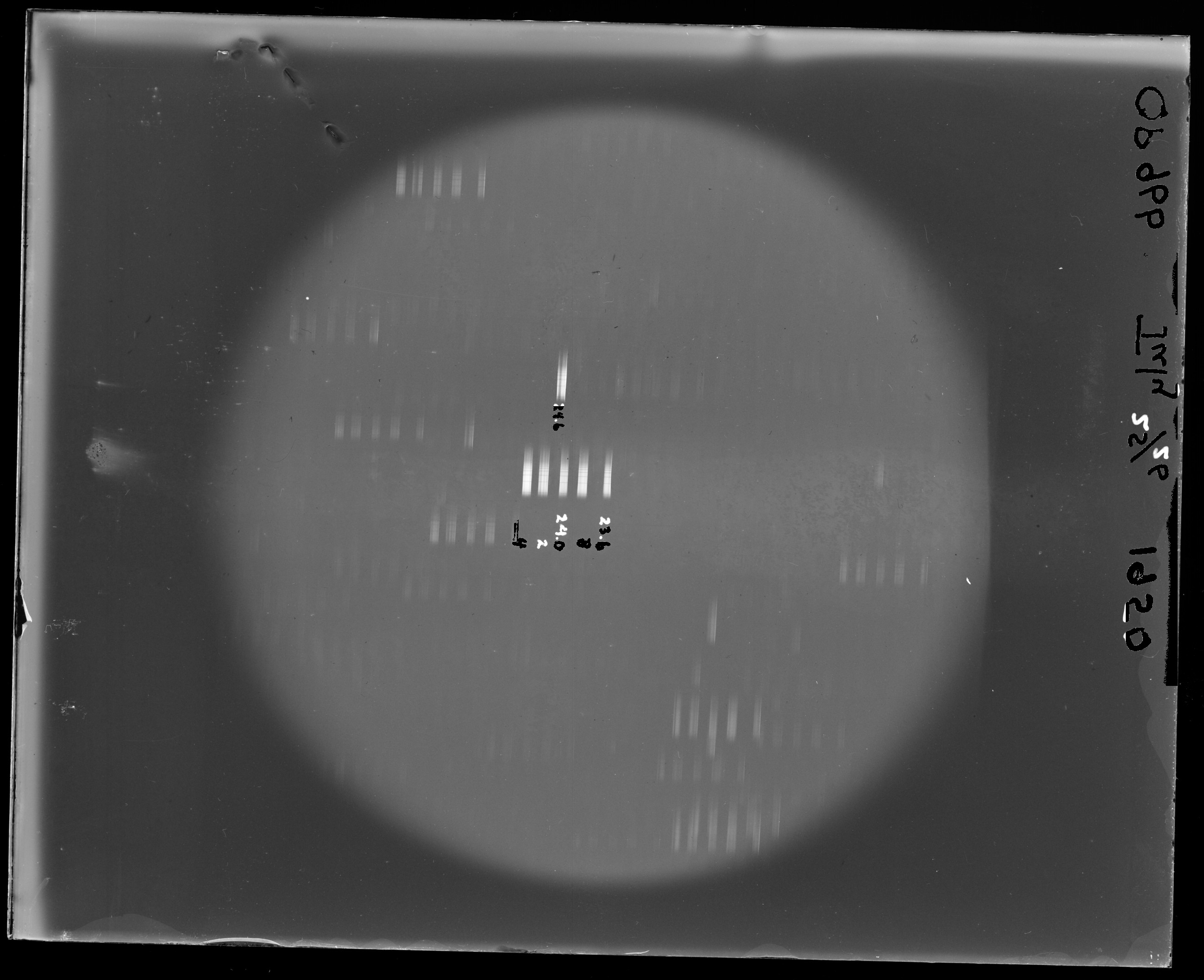 Previous photographic remainder revealed at left