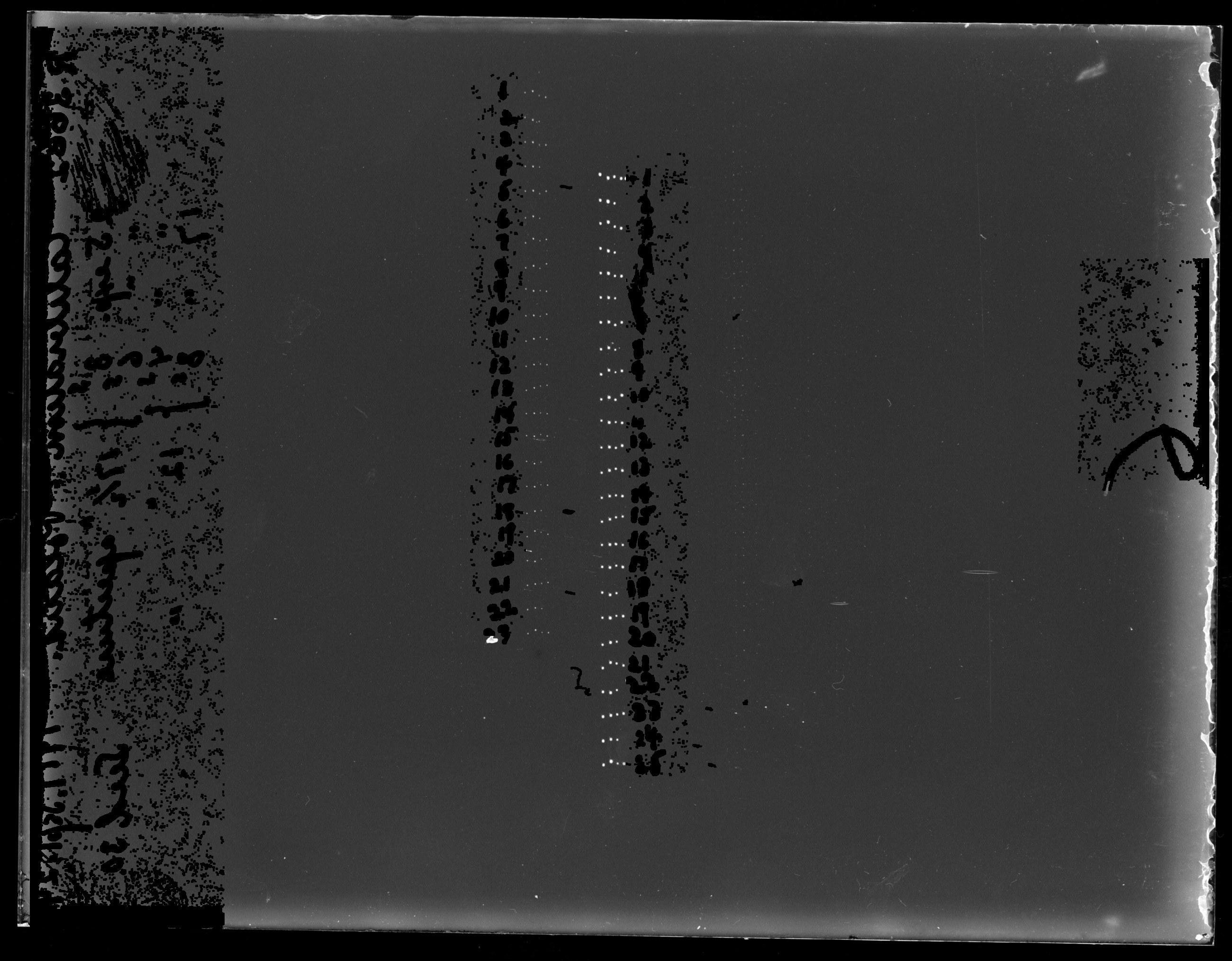 Photographic remainder using expanded exclusion mask