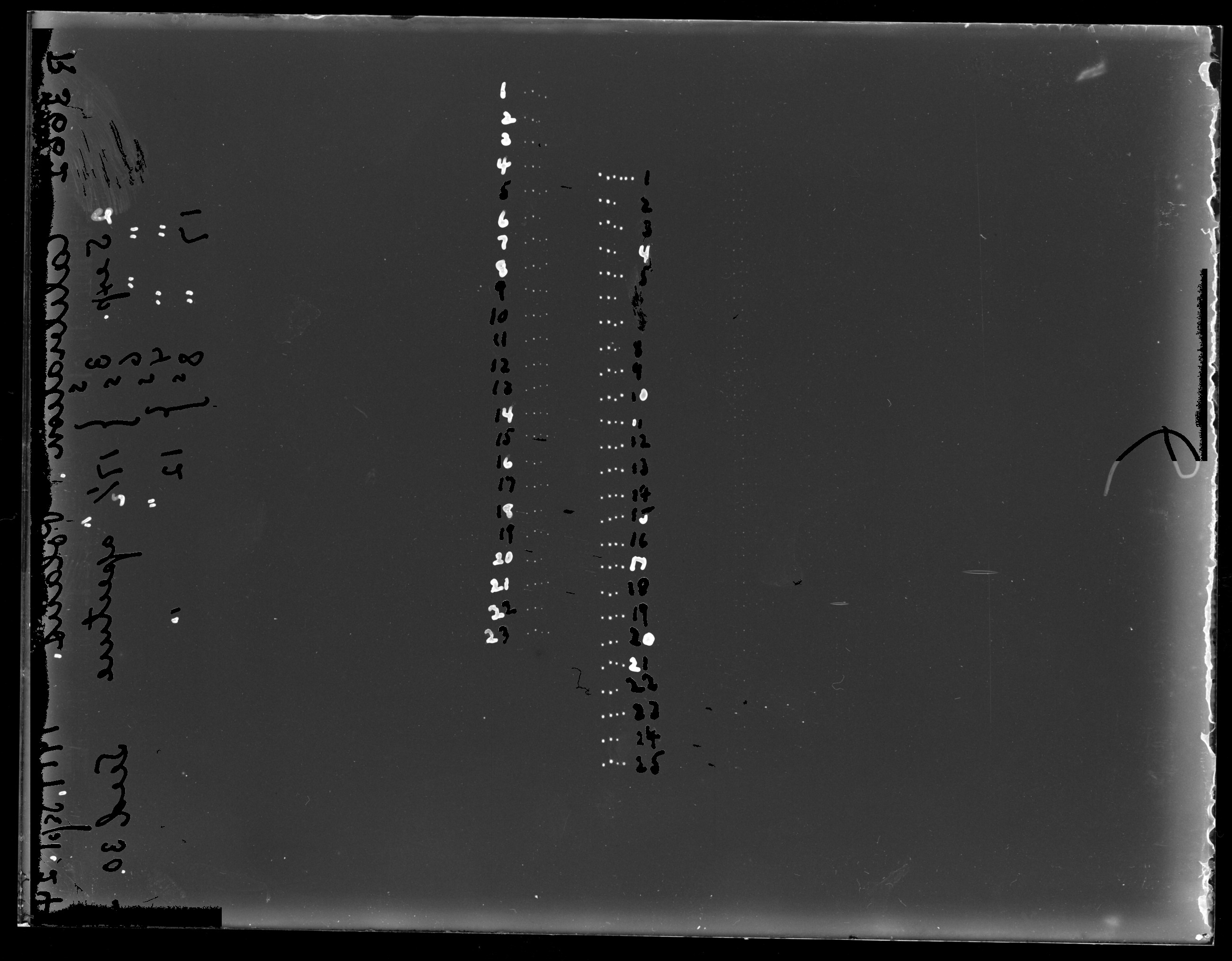 Previous photographic remainder revealed at left
