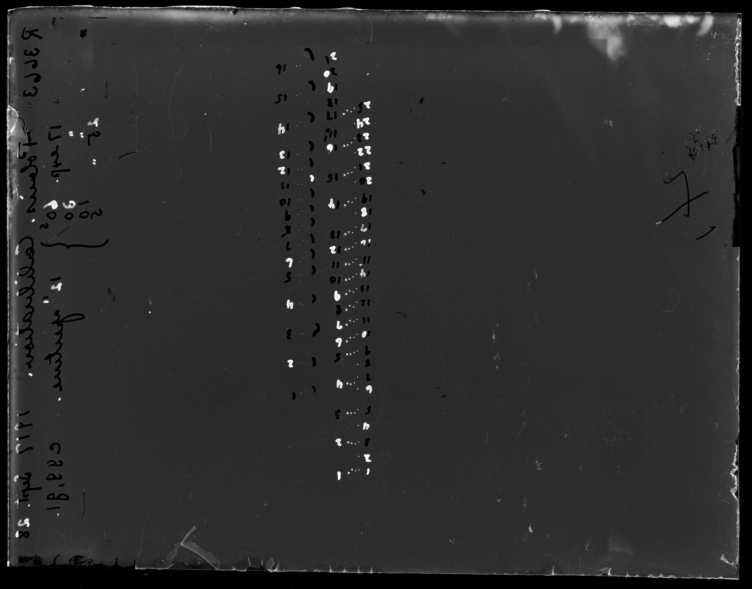 Previous photographic remainder revealed at left