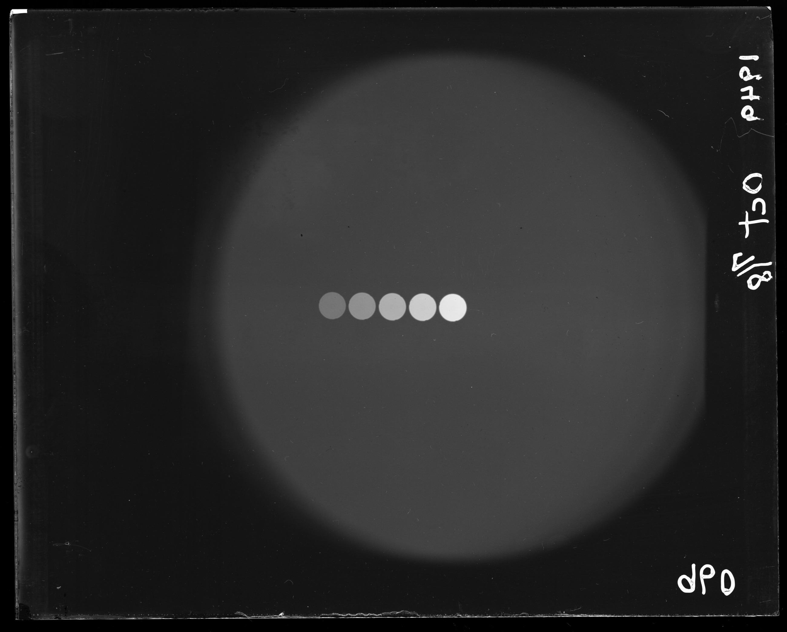 Original scan with candidate annotation selection in cyan